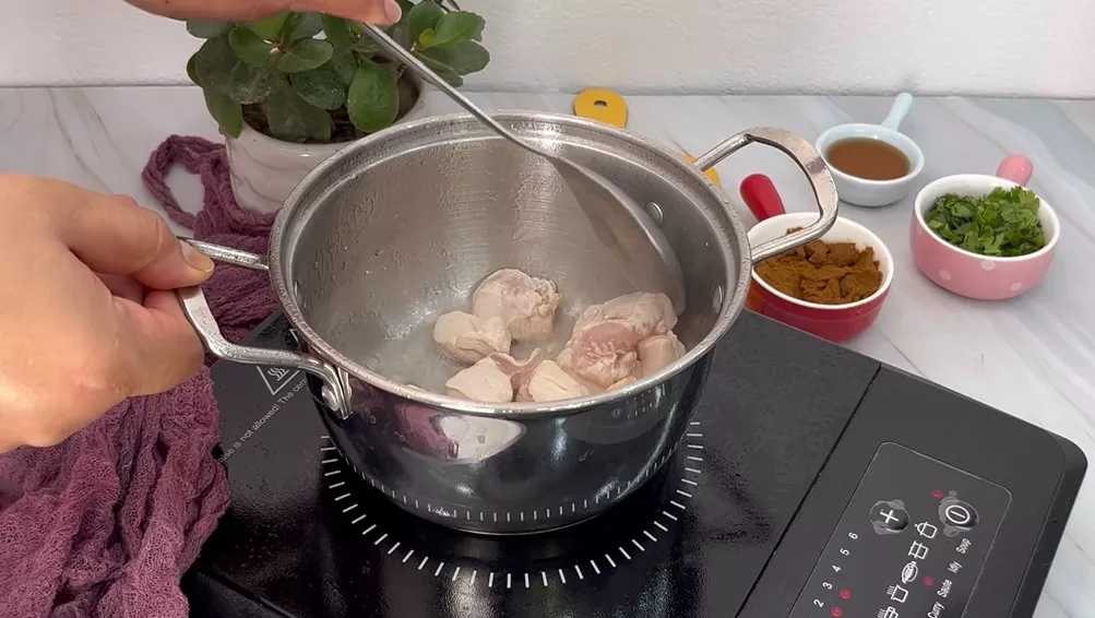 Mango Coconut Chicken Curry with Sticky Rice